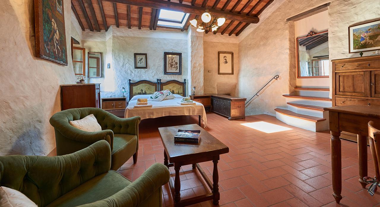 La Ghiandaia Casa Vacanza Lucolena in Chianti Kültér fotó
